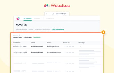 New 🥳 Easily track all contact requests from your website!