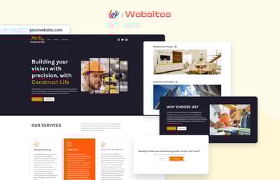 A Brand-New 🤩 Website Template for Construction Companies