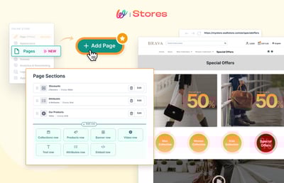 🆕 New ⚡ You Can Now Add Custom Pages to Your Store!
