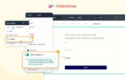 🆕 New ⚡ Reply Directly to Contact Form Messages!